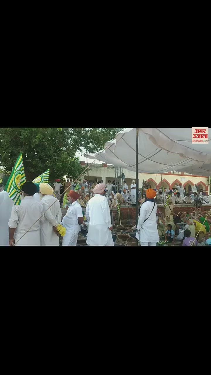 VIDEO : पंजाब में रेल रोको आंदोलन जारी, किसानों ने की नारेबाजी