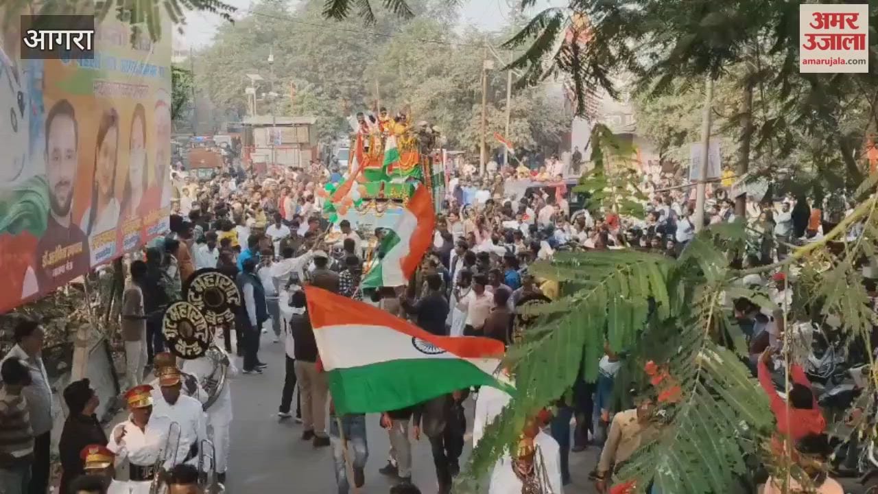 World Cup winner Deepti Sharma receives grand welcome in Agra