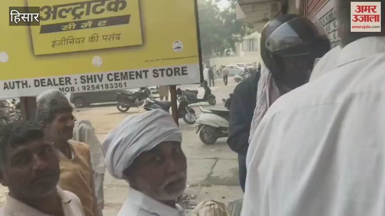 2300 bags of DAP arrived in Hisar, farmers lined up