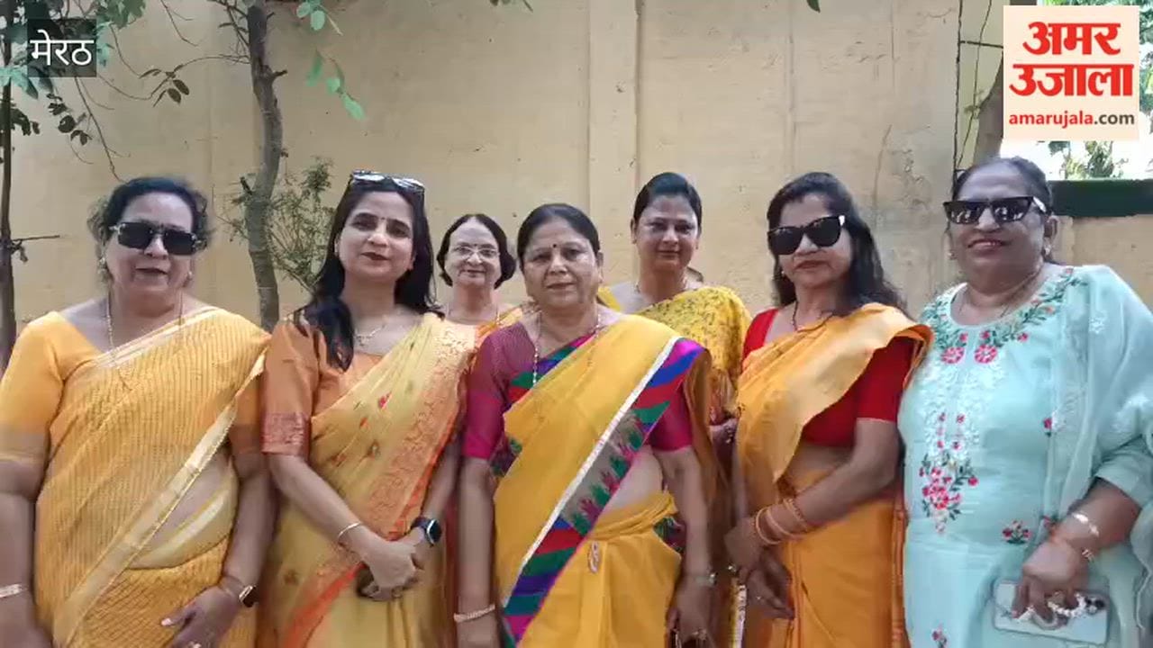 Meerut: Women of Maheshwari Mahila Mandal served in the cowshed.