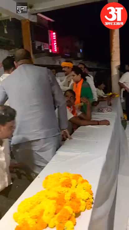 BJP's internal tussle exposed on the stage of 'Seva Sankalp' programme in Chanchauda