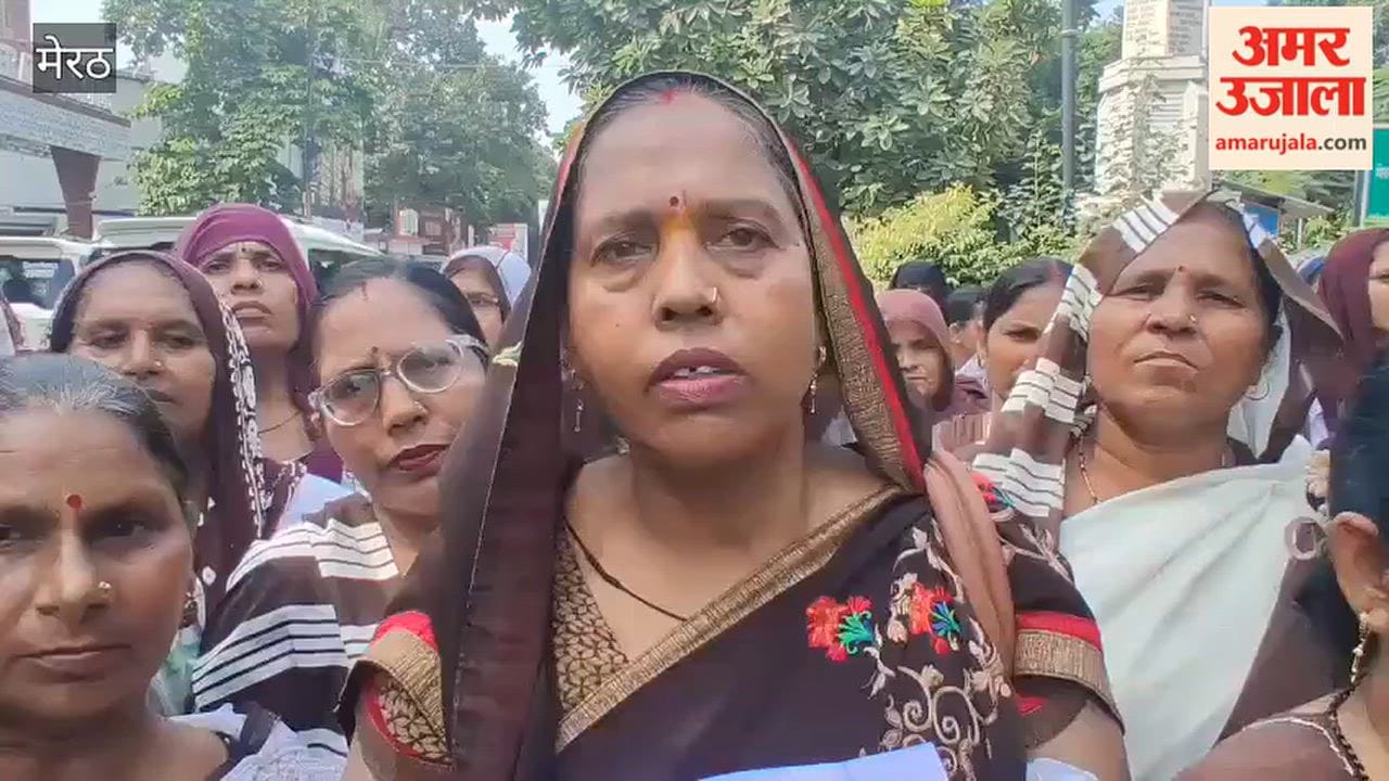ASHA Workers March from Commissionerate to Collectorate, Demand Salary Hike in Meerut