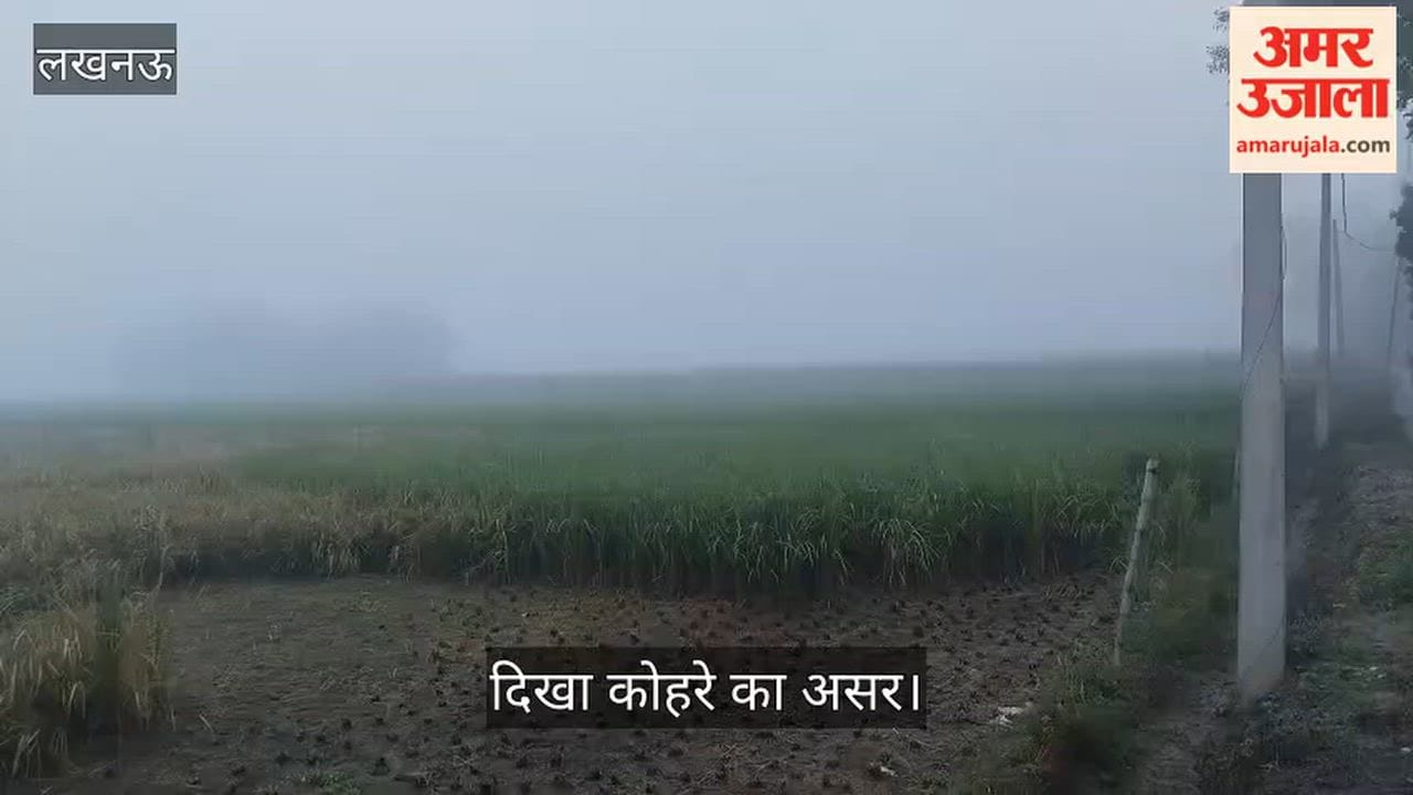 अंबेडकरनगर: सुबह सुबह दिखा बदला हुआ मौसम, कोहरे की वजह से हुआ ठंड का अहसास