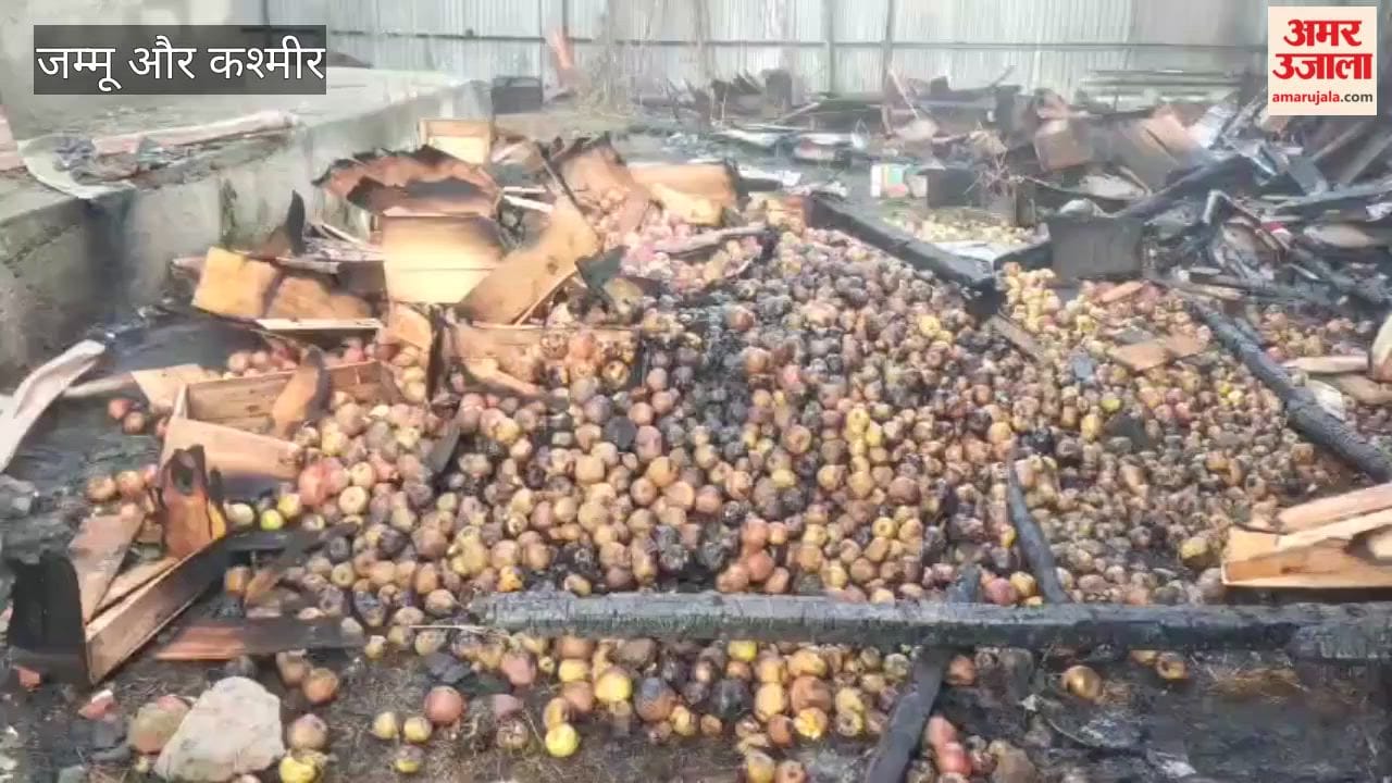Apple shed gutted in Sopore fire, grower says a year’s hard work lost