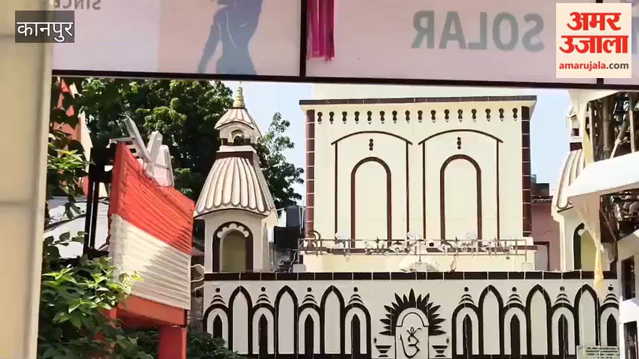 Kanpur: Preparations for Durga Puja begin in temples; stages are being set up