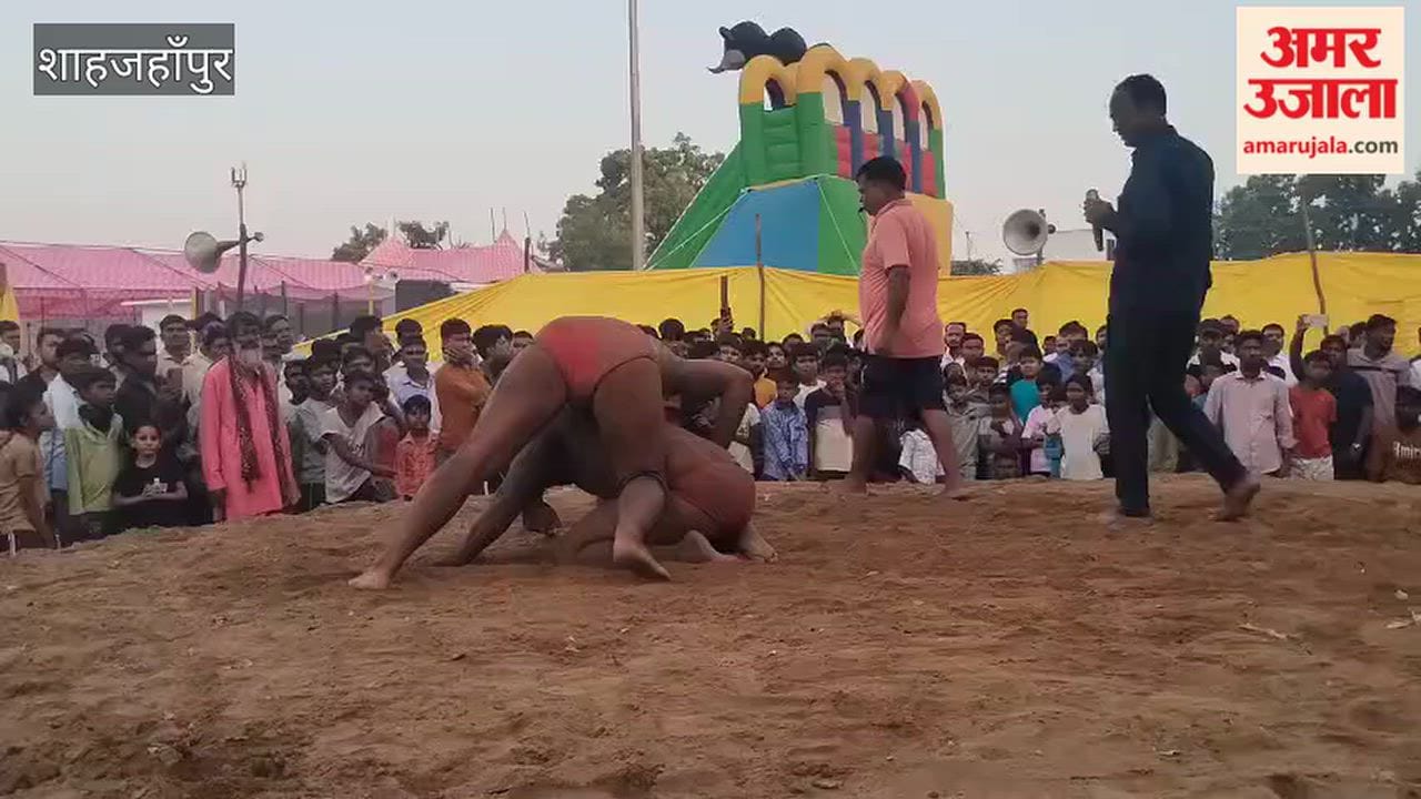 Shahjahanpur wrestling tournament organized at the Ramlila Mela