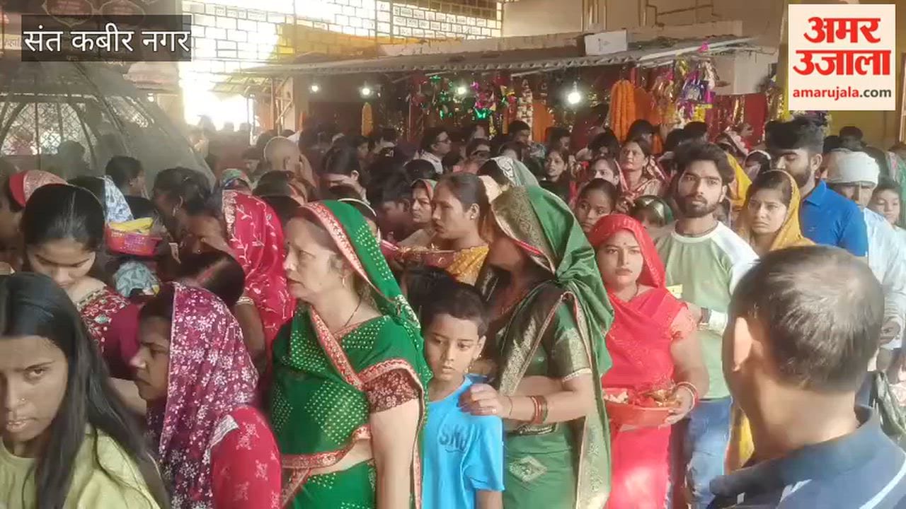 Devotees Flock to Temples to Seek Goddess Durga’s Blessings