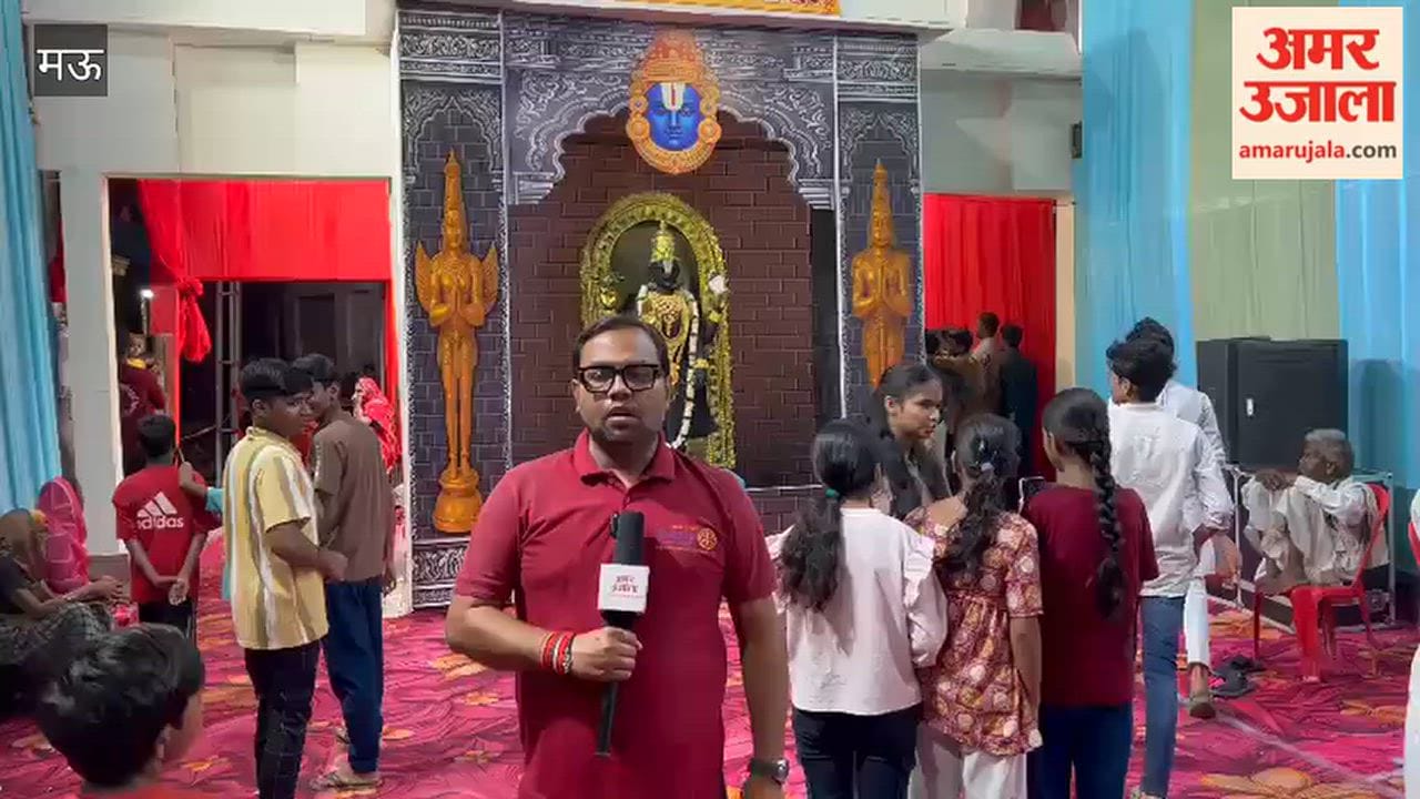 Aurangabad Durga Pandal modeled after Tirupati Balaji Temple