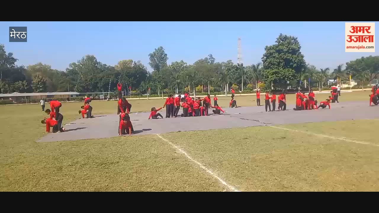 Meerut: Children Showcase Their Talent at Army Public School Athletics Meet