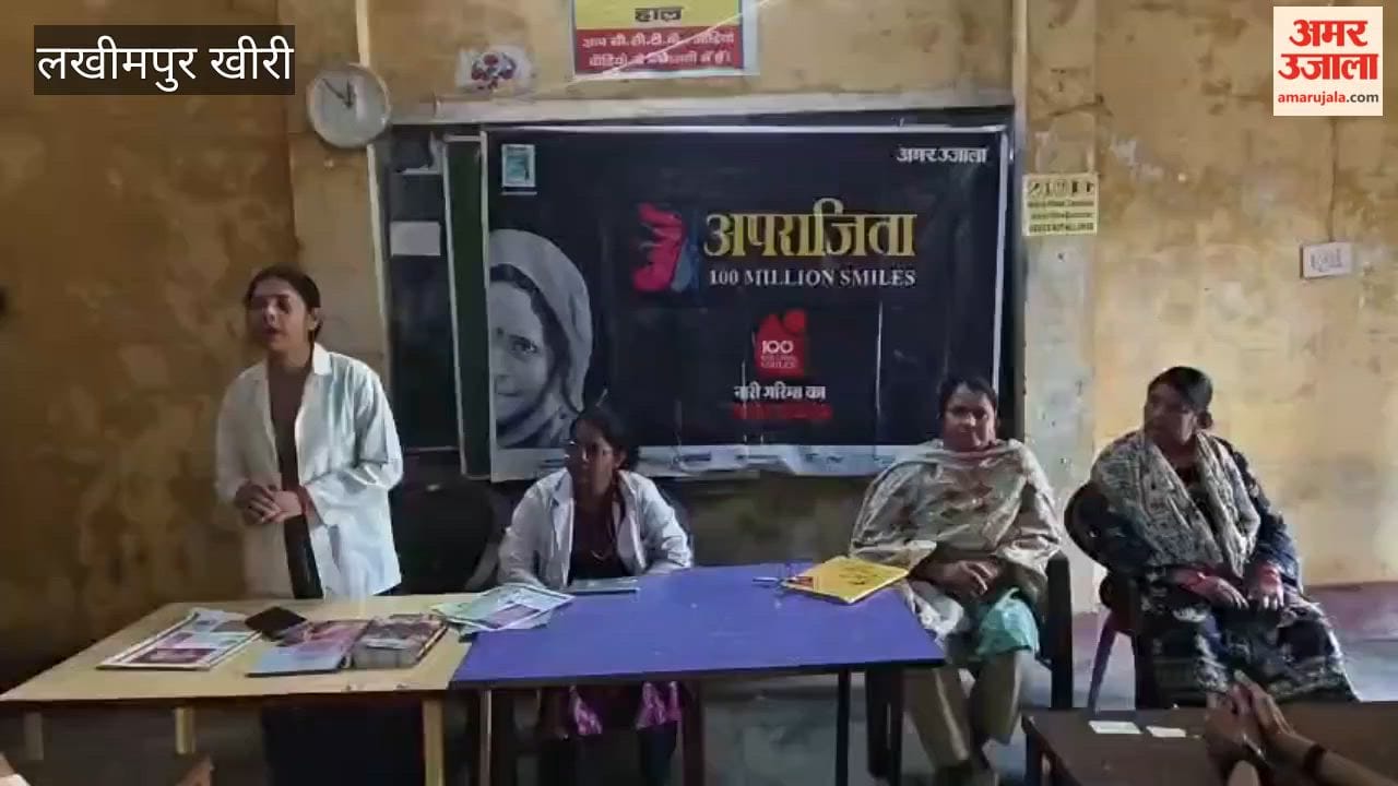 Dr Diksha Gangwar raised awareness among female students regarding health