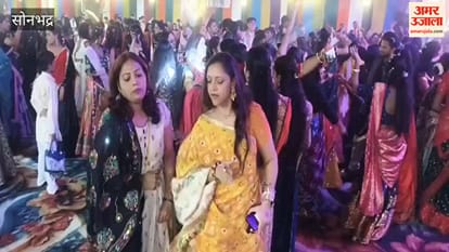 Youth women and children captivate audience Dandiya-Garba performances